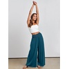 image:imageANRABESS Women Summer Casual Wide Leg Palazzo Pants with PocketsTeal Blue