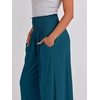 image:imageANRABESS Women Summer Casual Wide Leg Palazzo Pants with PocketsTeal Blue