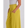 image:imageANRABESS Women Summer Casual Wide Leg Palazzo Pants with PocketsYellow