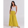 image:imageANRABESS Women Summer Casual Wide Leg Palazzo Pants with PocketsYellow
