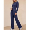 image:imageANRABESS Womens 2 Piece Lounge Sets 2026 Fall Trendy OutfitsNavy Blue