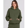 image:imageANRABESS Womens 2 Piece Lounge Sweat Sets Fall Fashion Matching SweatsuitsArmy Green