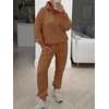 image:imageANRABESS Womens 2 Piece Lounge Sweat Sets Fall Fashion Matching SweatsuitsBurnt Orange Brown