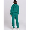 image:imageANRABESS Womens 2 Piece Lounge Sweat Sets Fall Fashion Matching SweatsuitsGreen