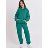 image:imageANRABESS Womens 2 Piece Lounge Sweat Sets Fall Fashion Matching SweatsuitsGreen