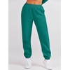 image:imageANRABESS Womens 2 Piece Lounge Sweat Sets Fall Fashion Matching SweatsuitsGreen