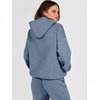 image:imageANRABESS Womens 2 Piece Lounge Sweat Sets Fall Fashion Matching SweatsuitsGrey Blue