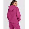 image:imageANRABESS Womens 2 Piece Lounge Sweat Sets Fall Fashion Matching SweatsuitsHot Pink