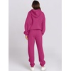 image:imageANRABESS Womens 2 Piece Lounge Sweat Sets Fall Fashion Matching SweatsuitsHot Pink