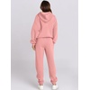 image:imageANRABESS Womens 2 Piece Lounge Sweat Sets Fall Fashion Matching SweatsuitsPink