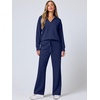image:imageANRABESS Womens 2 Piece Lounge Sweat Sets Fall OutfitsNavy Blue