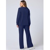 image:imageANRABESS Womens 2 Piece Lounge Sweat Sets Fall OutfitsNavy Blue