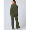 image:imageANRABESS Womens 2 Piece Lounge Sweat Sets Fall OutfitsOlive