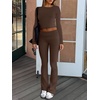 image:imageANRABESS Womens 2 Piece Matching Lounge SetsCoffee