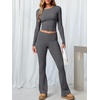 image:imageANRABESS Womens 2 Piece Matching Lounge SetsDeep Grey
