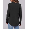 image:imageANRABESS Womens Fall Shirts Long Sleeve Henley Top Dressy Casual BlouseBlack