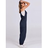 image:imageANRABESS Womens Jumpsuits Summer Scoop Neck Sleeveless Loose Fit OverallsNavy Blue