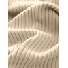 image:imageANRABESS Womens Long Sleeve Shirts VNeck Ribbed Kint Fall TopsBeige
