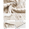image:imageANRABESS Womens Lounge Set 2 Piece Pajama Sets Ribbed Knit Matching SetLight Khaki