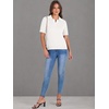 image:imageANRABESS Womens Short Sleeve Cable Knit Polo Sweaters Summer Fall OutfitsCream