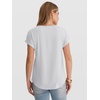 image:imageANRABESS Womens Short Sleeve Pleated T ShirtsWhite