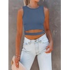 image:imageANRABESS Womens Tank Tops Summer Sexy Cutout Going Out Crop TopsBlue