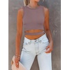 image:imageANRABESS Womens Tank Tops Summer Sexy Cutout Going Out Crop TopsNutmeg