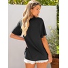 image:imageANRABESS Womens Tops Oversized T ShirtsBlack