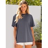 image:imageANRABESS Womens Tops Oversized T ShirtsGrey