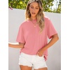image:imageANRABESS Womens Tops Oversized T ShirtsPink