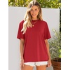 image:imageANRABESS Womens Tops Oversized T ShirtsRed
