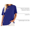image:imageANRABESS Womens Tops Oversized T ShirtsRoyal Blue