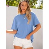 image:imageANRABESS Womens Tops Oversized T ShirtsSky Blue