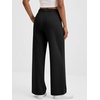 image:imageANRABESS Womens Wide Leg Baggy SweatpantsBlack