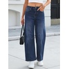image:imageANRABESS Womens Wide Leg Barrel Jeans Baggy Relaxed Fit Denim PantsBlue
