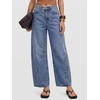 image:imageANRABESS Womens Wide Leg Barrel Jeans Baggy Relaxed Fit Denim PantsLight Blue