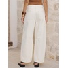 image:imageANRABESS Womens Wide Leg Barrel Jeans Baggy Relaxed Fit Denim PantsWhite