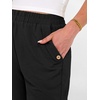 image:imageANRABESS Womens Wide Leg Capri Pants Summer Casual Beach CaprisBlack
