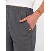image:imageANRABESS Womens Wide Leg Capri Pants Summer Casual Beach CaprisDark Grey