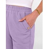 image:imageANRABESS Womens Wide Leg Capri Pants Summer Casual Beach CaprisLight Purple