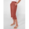 image:imageANRABESS Womens Wide Leg Capri Pants Summer Casual Beach CaprisOrange Red