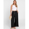 image:imageANRABESS Womens Wide Leg Palazzo JeansCropped Ankle LengthHigh Waist Baggy Barrel Denim Pants with PocketsBlack
