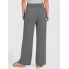 image:imageANRABESS Womens Wide Leg Palazzo Pants with PocketsStriped Black White