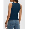 image:imageANRABESS Wool Blend Sweater Tank Tops for Women V Neck Sleeveless SweaterDark Teal