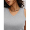image:imageANRABESS Wool Blend Sweater Tank Tops for Women V Neck Sleeveless SweaterLight Grey