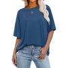 image:imageANRABESS Womens Tops Oversized T ShirtsCerulean