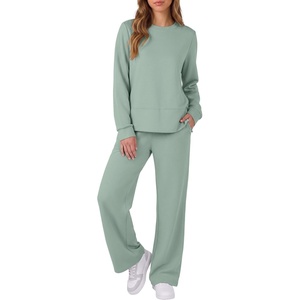 image:imageANRABESS 2 Piece Set for Women Lounge Airport Fall OutfitsGreen