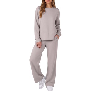 image:imageANRABESS 2 Piece Set for Women Lounge Airport Fall OutfitsLight Khaki