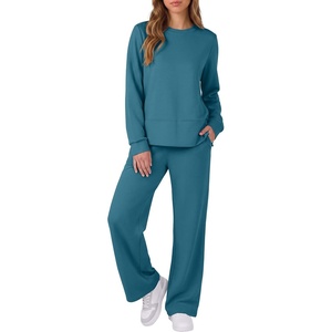 image:imageANRABESS 2 Piece Set for Women Lounge Airport Fall OutfitsTeal