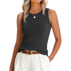 image:imageANRABESS Tank Tops for Women 2026 Summer Sleeveless SweaterDeep Grey